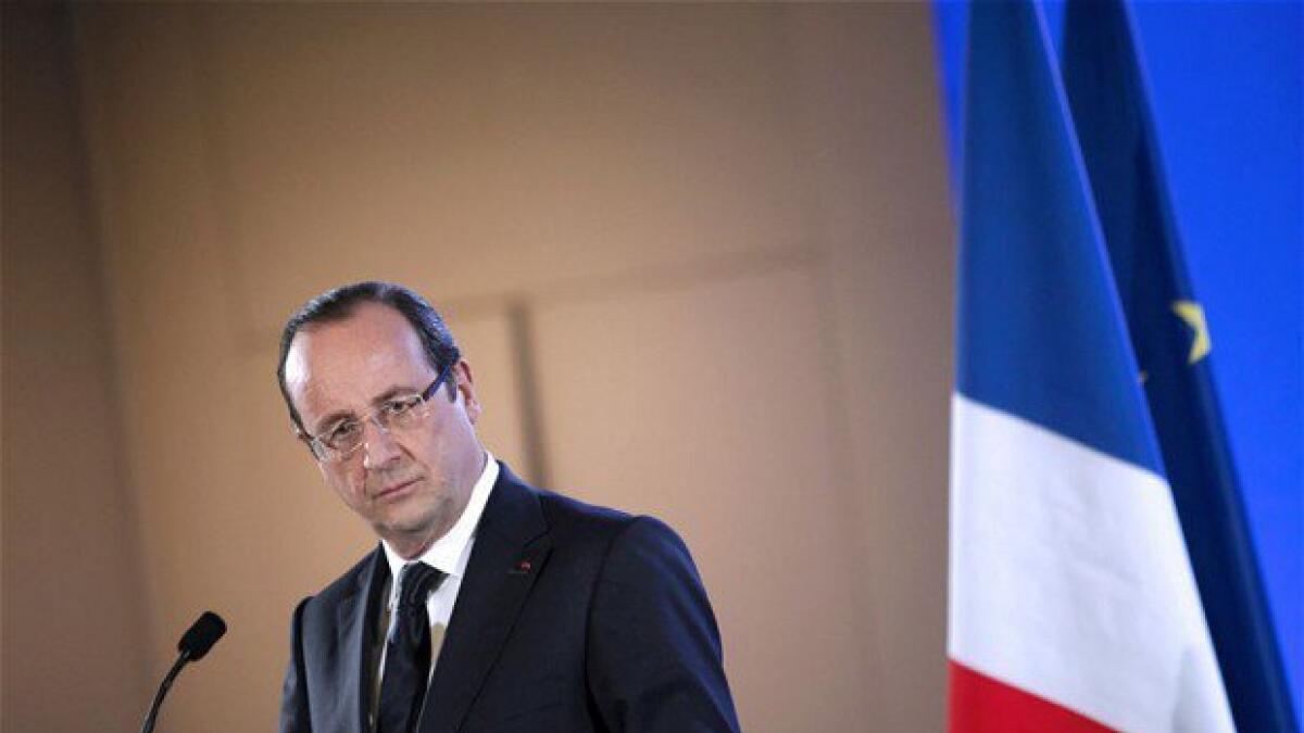 French president visits Abu Dhabi on Saturday