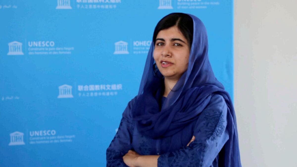 Malala Yousafzai. — Reuters file