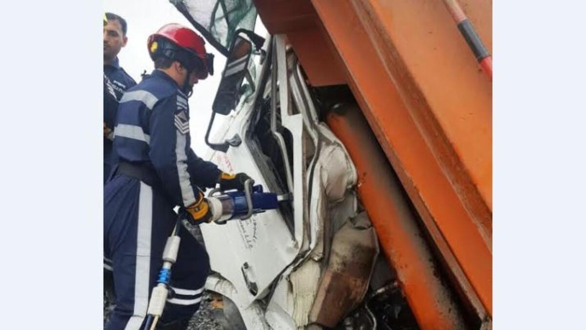 Asian truck driver killed in Ras Al Khaimah road accident