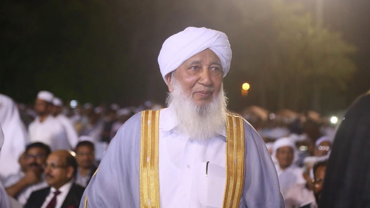 Grand Mufti of India Sheikh Aboobacker Ahmad.-Supplied photo