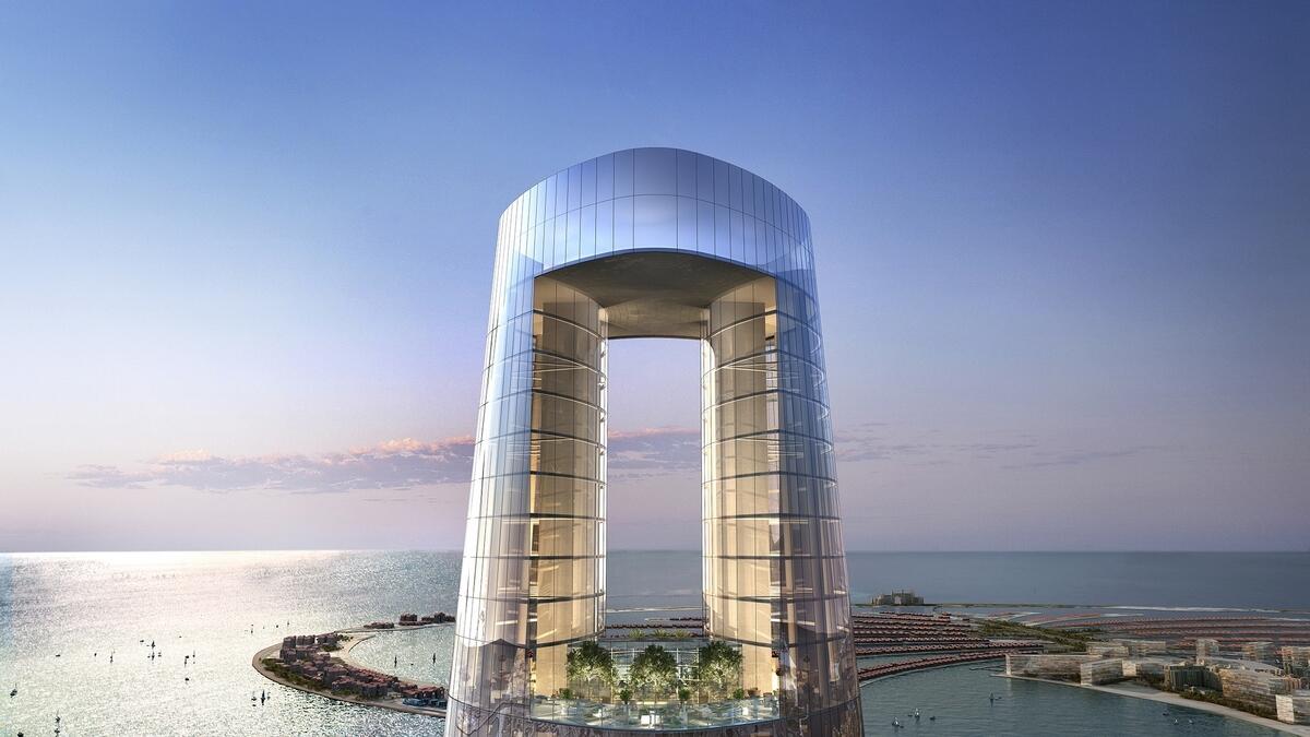 Designed by architect firm Norr and developed by The First Group, Ciel Tower will be the tallest hotel upon its completion in 2023 with a height of 360 metres. Located in Dubai Marina, the hotel will house 1,042 suites upon completion.