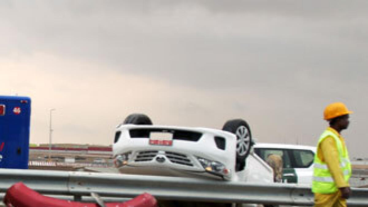 Dubai records 756 accidents in eight hours