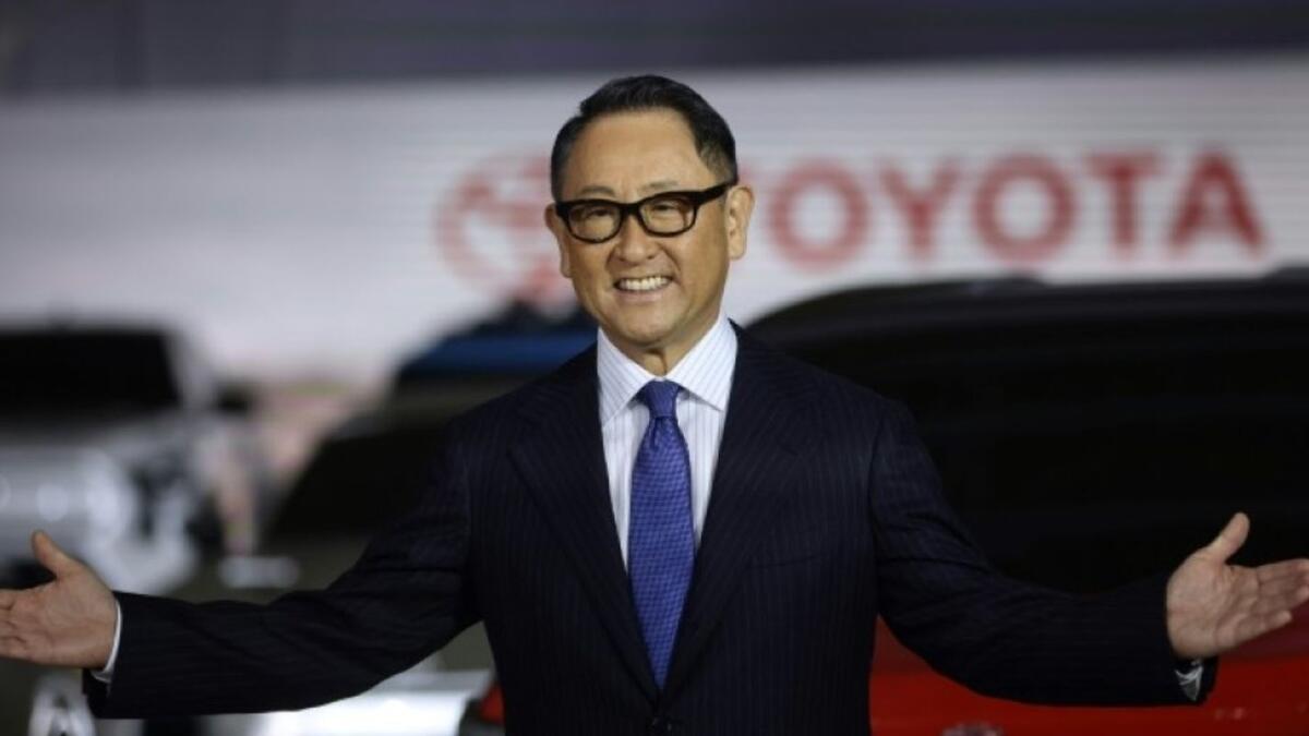 Toyota CEO Akio Toyoda