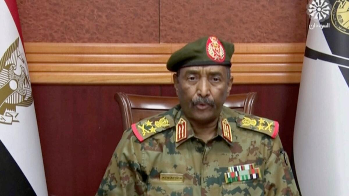 Gen. Abdel-Fattah Burhan. — AP
