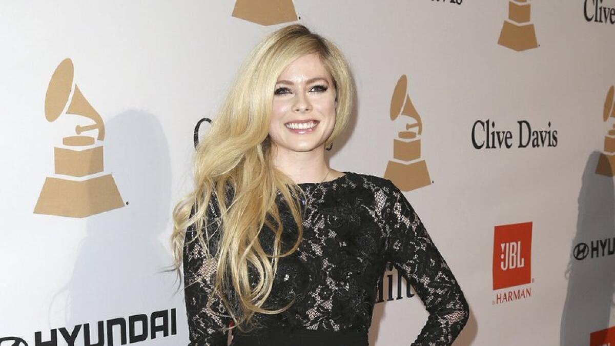 Avril Lavigne named most dangerous celebrity on the internet 