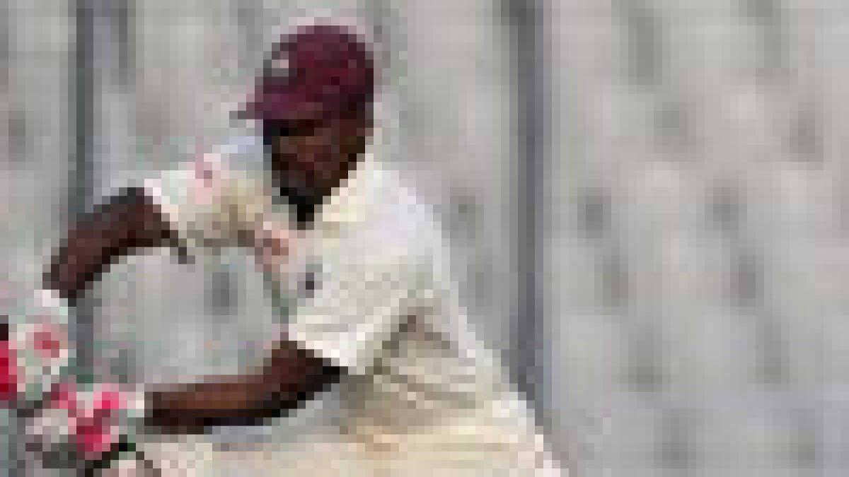 Bravo ton keeps Windies on course for big total