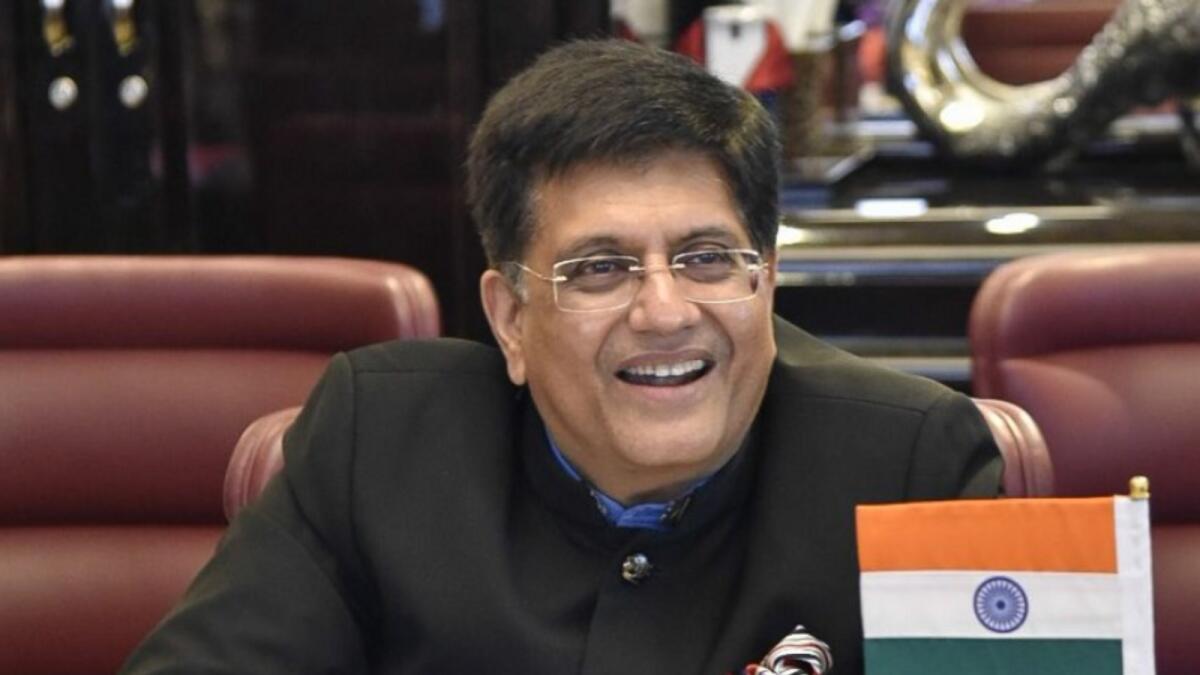 India's Minister of Commerce and Industry Piyush Goyal. Twitter