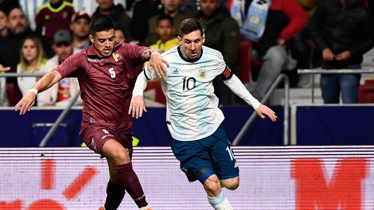Messi injured as Argentina lose to Venezuela