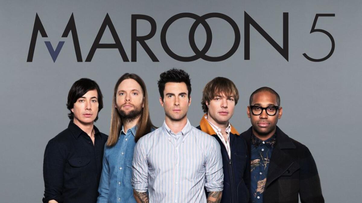 Maroon 5 to perform at Dubai’s Coca-Cola Arena on June 14