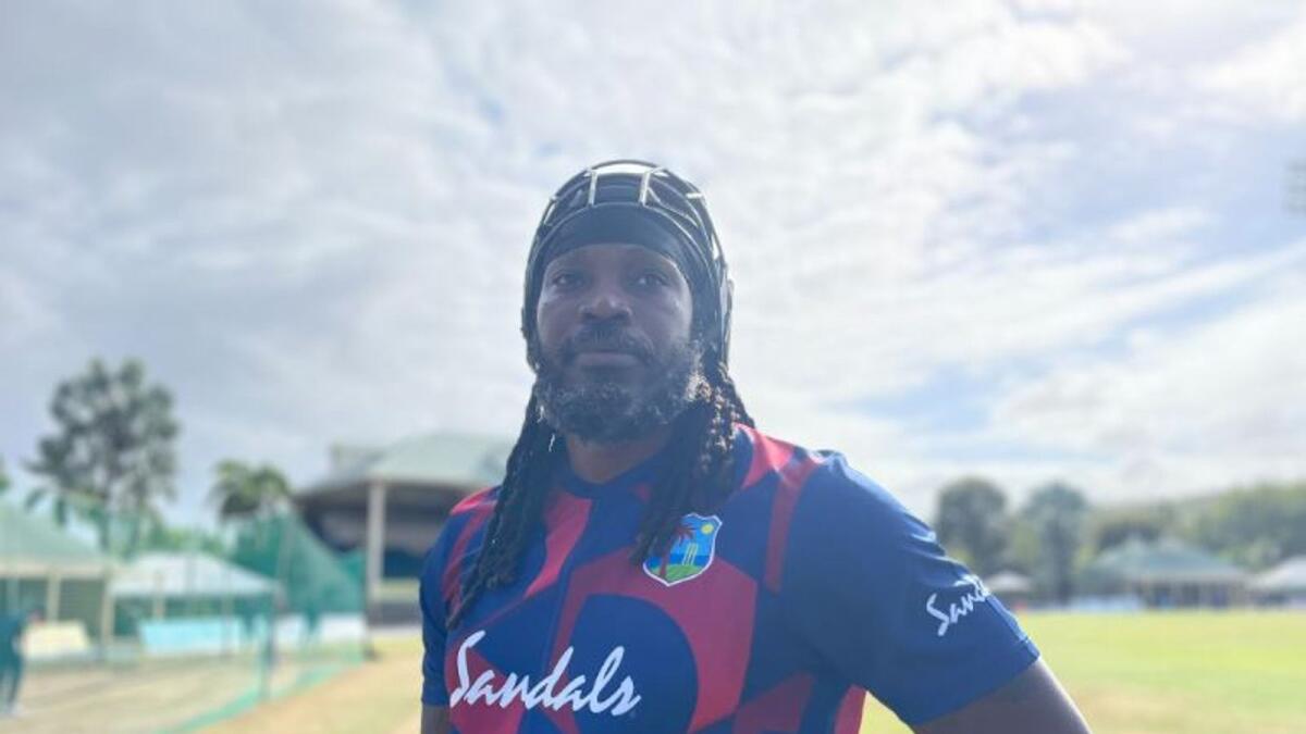West Indies superstar Chris Gayle. (West Indies Cricket Twitter)
