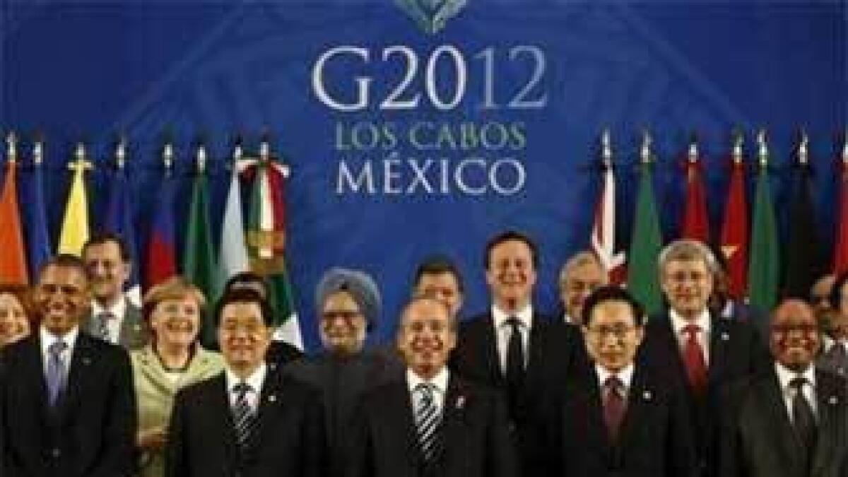 G20 ramps up pressure on Europe over debt crisis