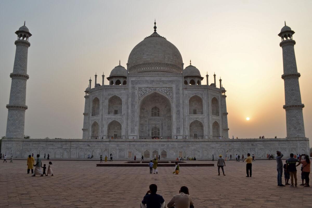 The Taj Mahal in Agra. Photo: AFP