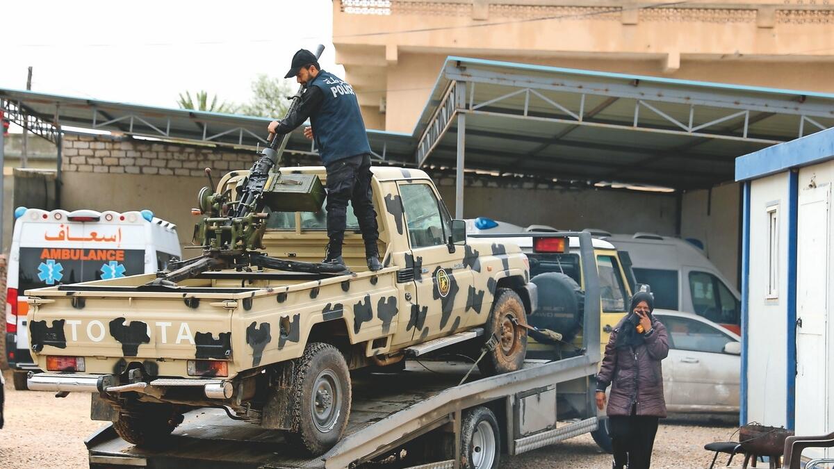 UAE, US call for calm as Haftar troops near Tripoli