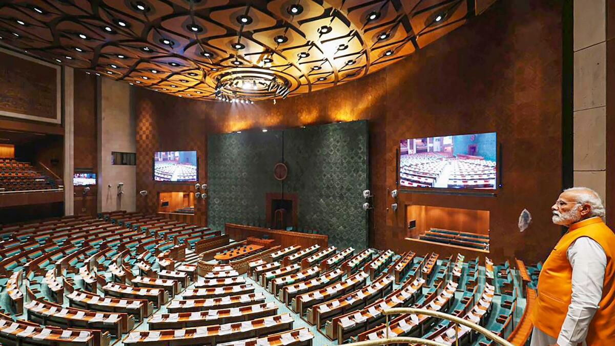 الهند تحصل على مبنى برلمان جديد بينما يعيد مودي تصميم وسط العاصمة