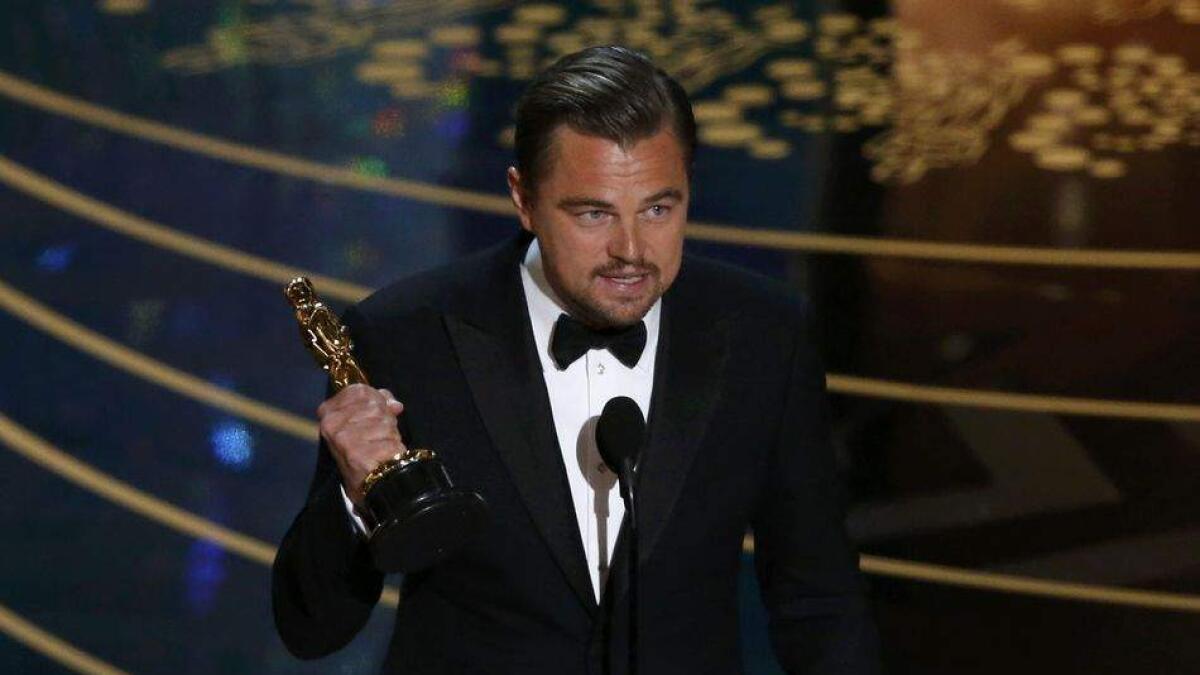 DiCaprio said he would not take tonight [his Oscar winning night] for granted.