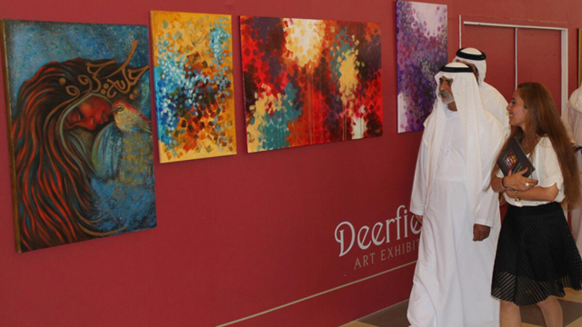 First edition of Deerfields Art Exhibition launched in Abu Dhabi