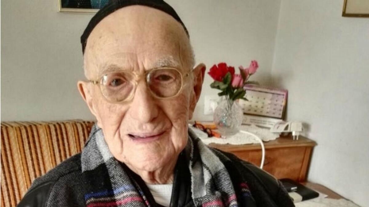 Israeli Holocaust survivor worlds oldest man: Guinness