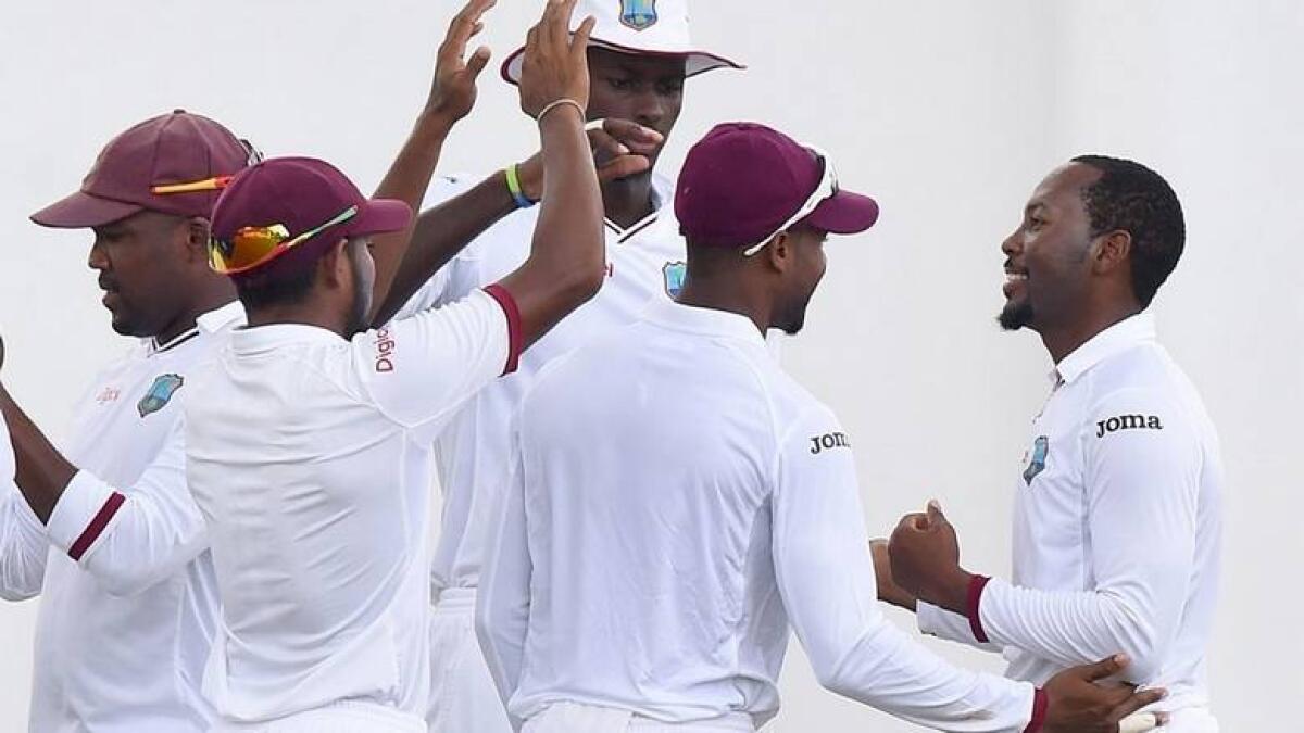 West Indies captain Jason Holder as well as opener Kraigg Brathwaite, wicketkeeper Shai Hope and pacer Kemar Roach returned to training. - Agencies