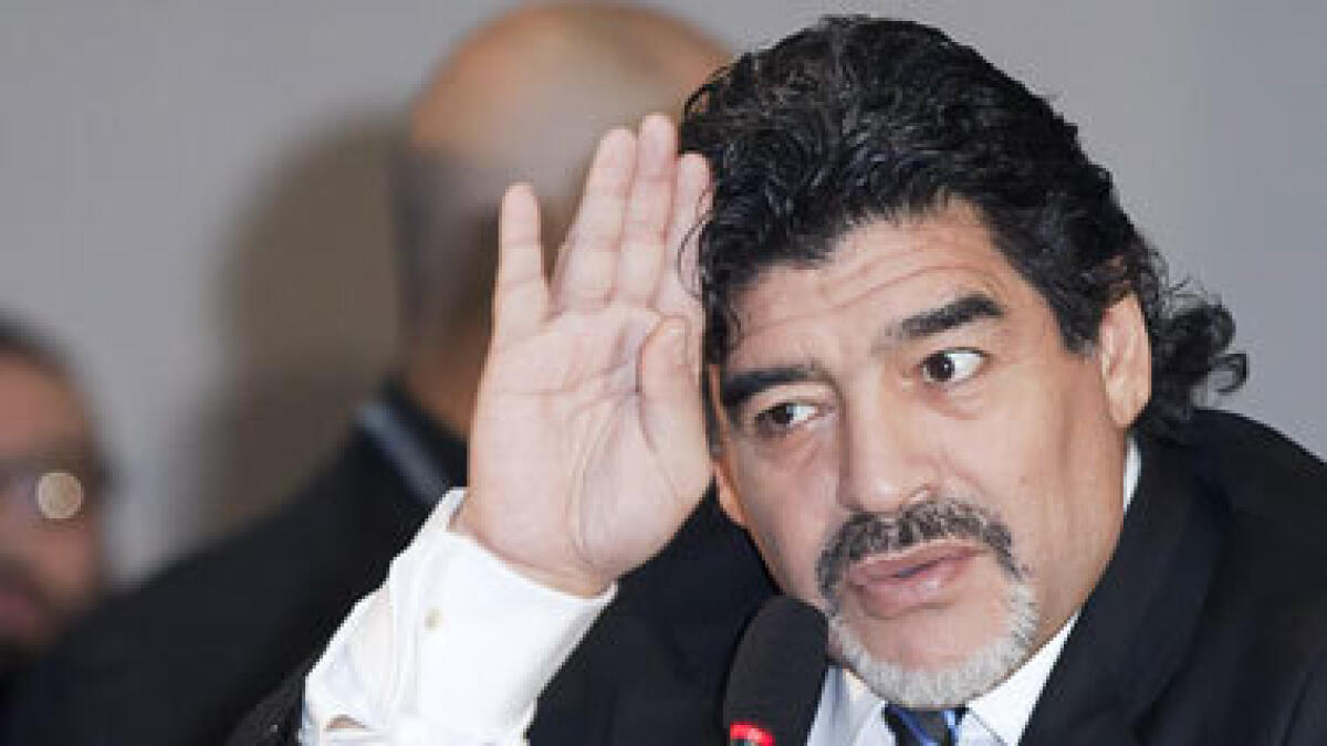 Maradona to stand for Fifa presidency, says report