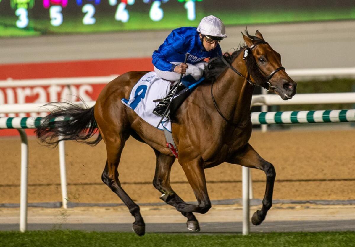 Sovereign Prince returns to action after a 316-day break following his fifth-place finish to American galloper Pinehurst in the Group 3 Saudi Derby