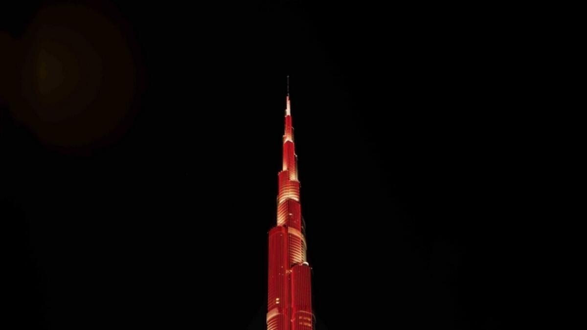 Burj Khalifa, Dubai, Dutch, King's Day, Lody Embrechts, coronavirus, Covid-19
