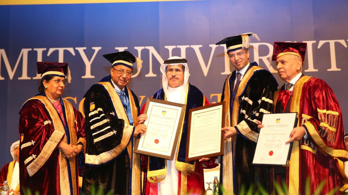 Amity University honours graduates and post-graduates at convocation