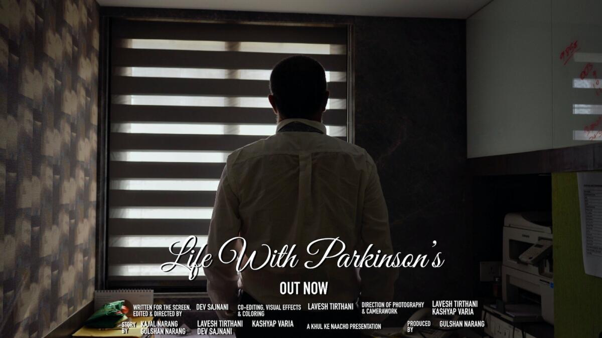The poster of Gulshan's YouTube short film Life with Parkinson’s