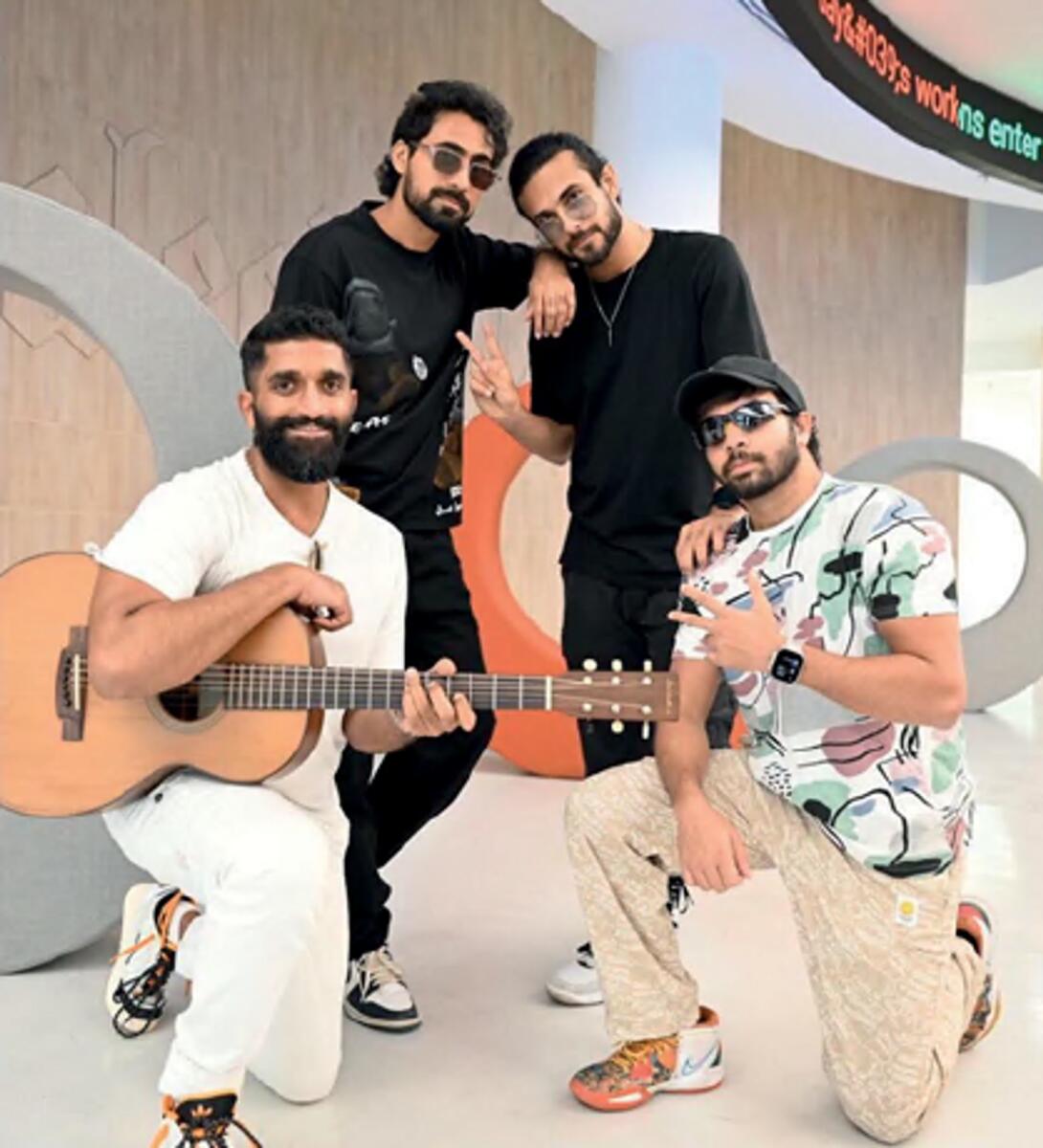 Popular Indian band Sanam serenaded us in December