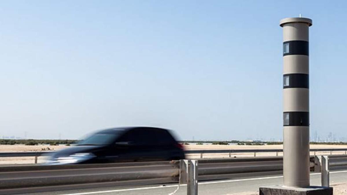 Umm Al Quwain, speeding, 225kmph, Sheikh Zayed Road