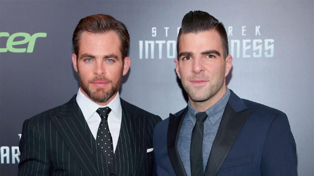 Pine, Quinto sign up for Star Trek 4