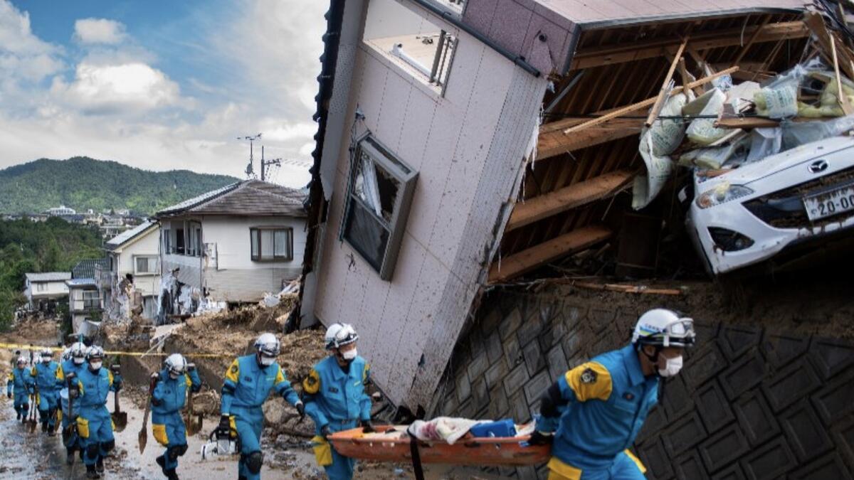 Video: Rescuers race to find survivors after Japan floods kill 112