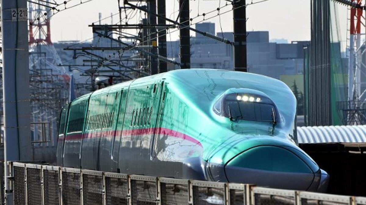 japan, bullet train, door opens mid journey, hayabusa