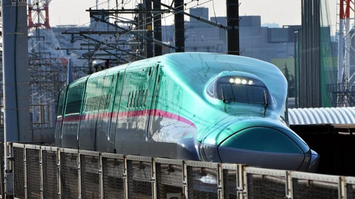 japan, bullet train, door opens mid journey, hayabusa