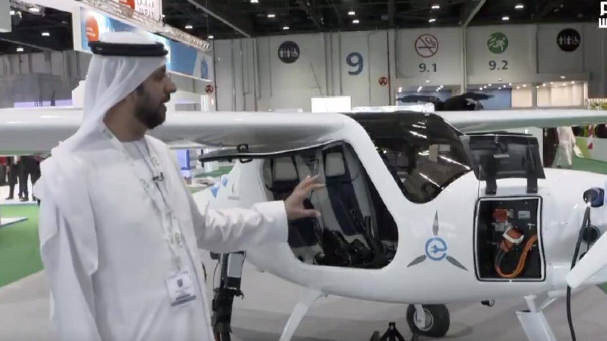Video: UAE residents can fly electric aircraft from this year