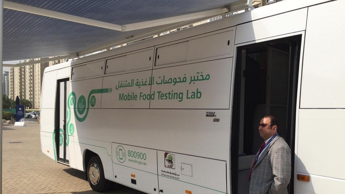 Lab-on-wheels to test food pathogens at major events 