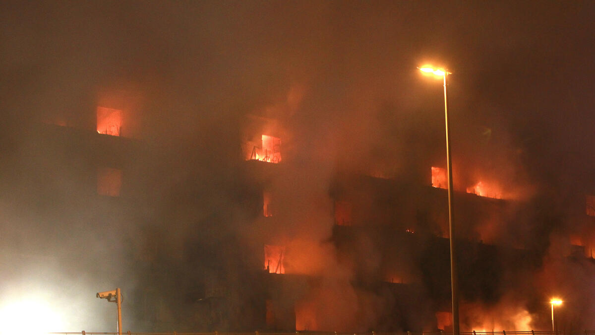 Debate flares up on UAE towers fire safety systems