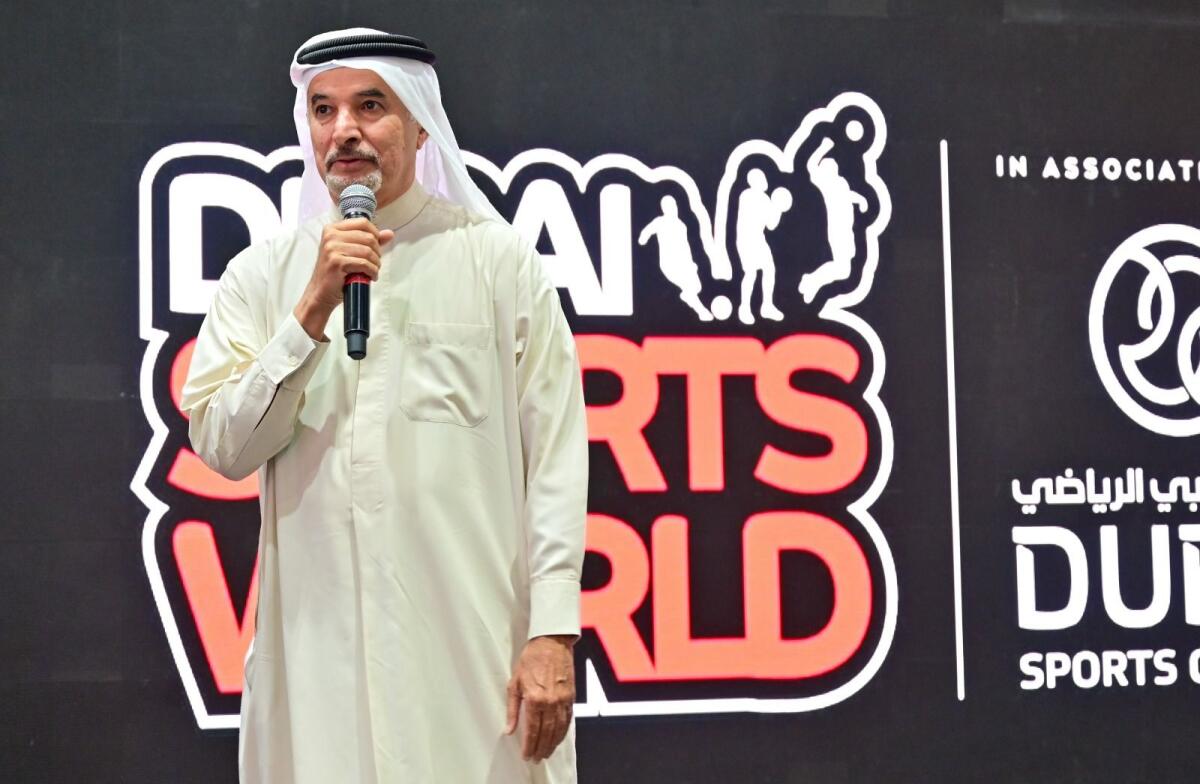 Saeed Hareb, secretary general of Dubai Sports Council.