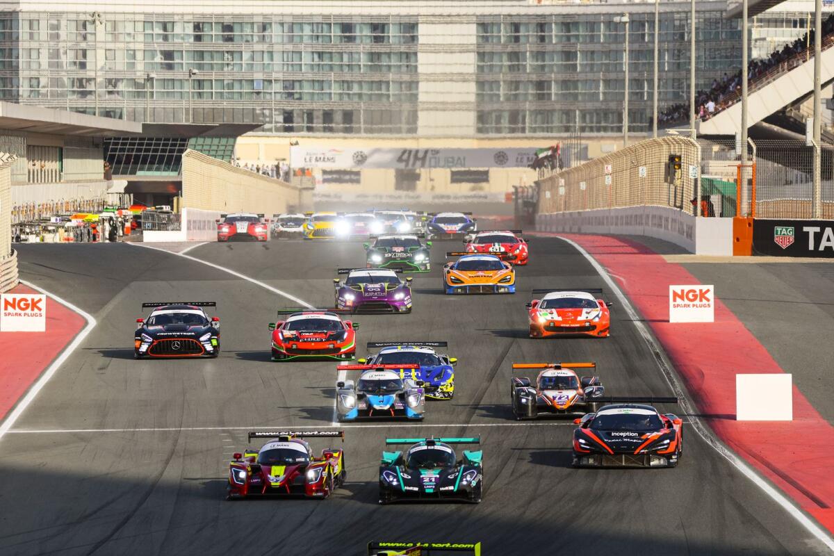 It is the third time that Dubai Autodrome will be hosting two four-hour races of the series which will continue in Abu Dhabi the following weekend. — Supplied photo