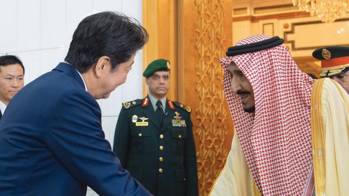 'They reviewed bilateral relations between the two friendly countries and ways of enhancing and developing them,' Efe news agency quoted the Saudi state-run SPA news as saying on Sunday.