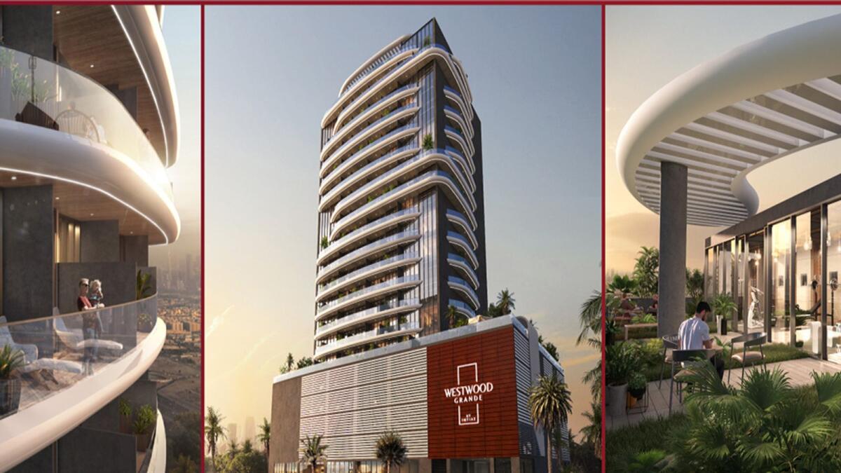 Westwood Grande by Imtiaz – project exterior and amenities.