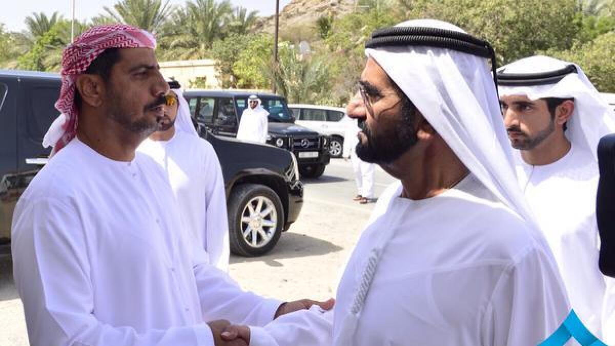 Shaikh Mohammed offers condolences in Fujairah