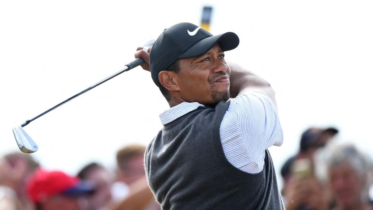 US golfer Tiger Woods (AFP file)