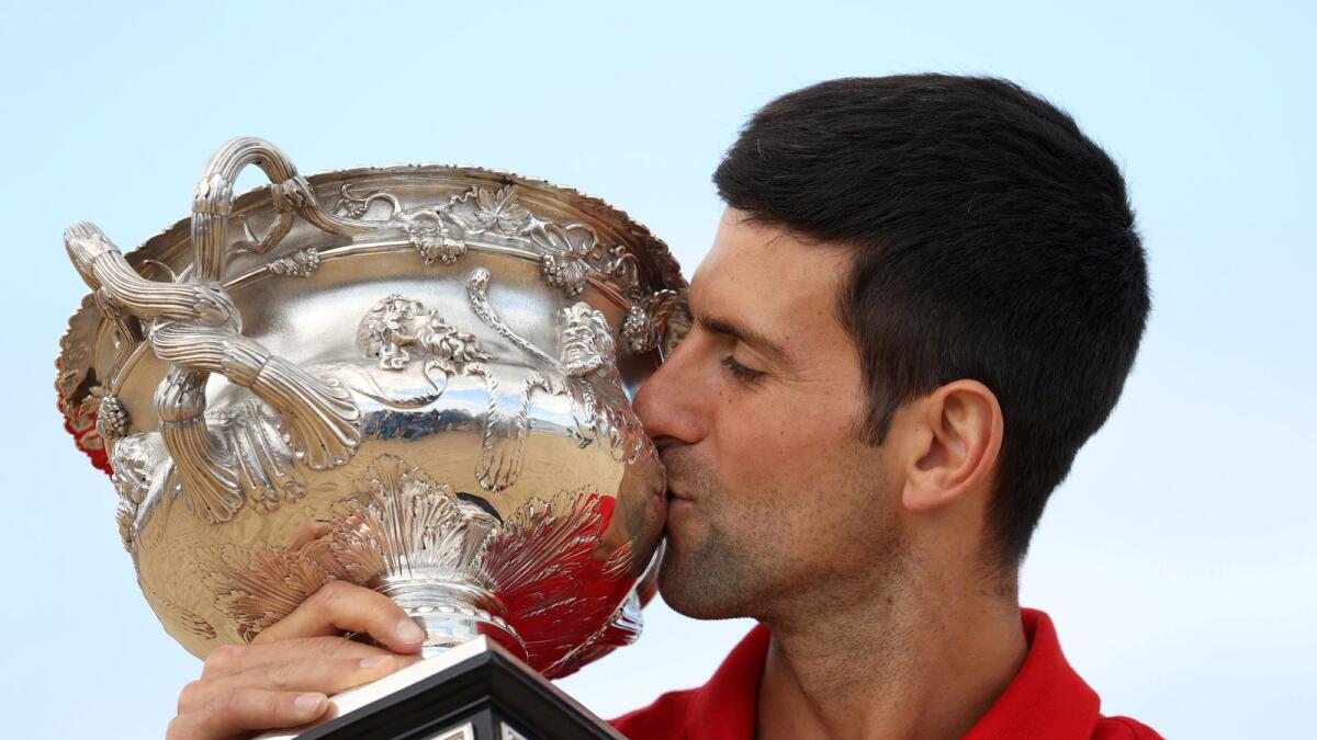 Novak Djokovic is currently in his fifth stint as number one. — Reuters