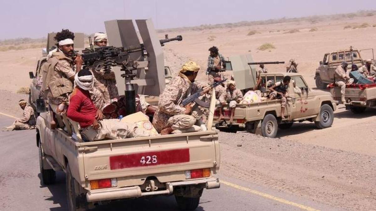 Houthi rebels committing sabotage in Yemen