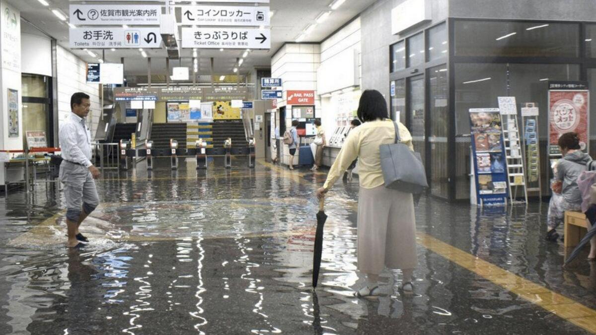 Japan, rain, Kyushu, emergency warning, Landslides