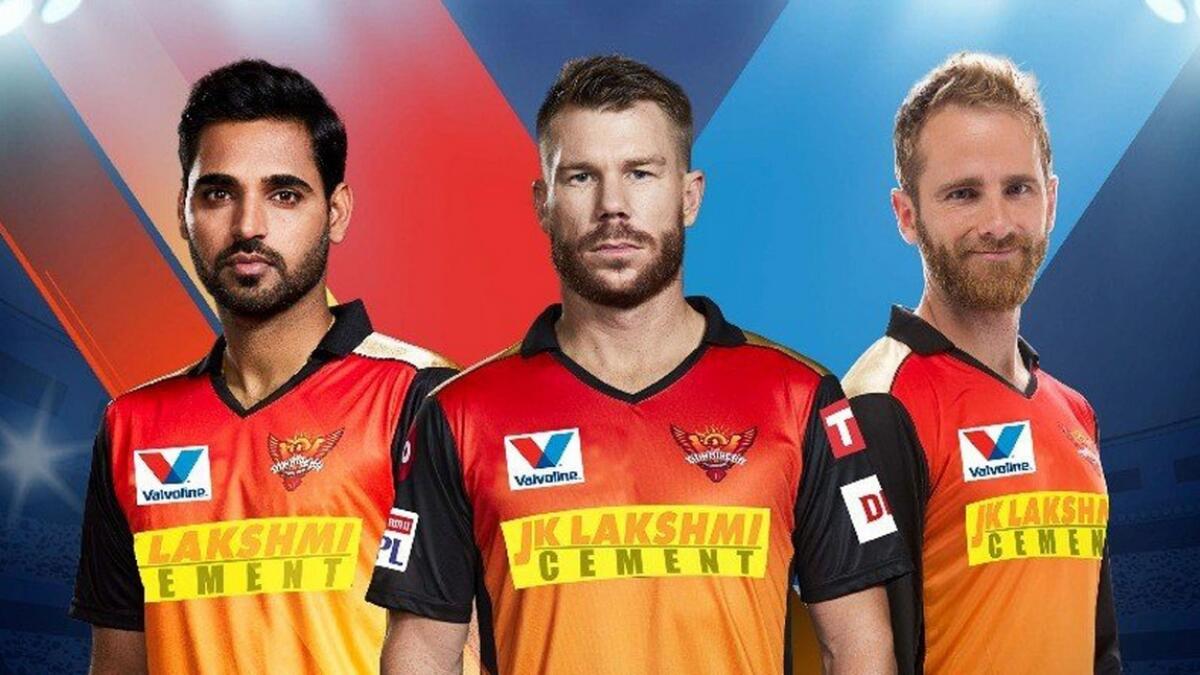 Sunrisers Hyderabad will be seen sporting Valvoline's logo on their jersey