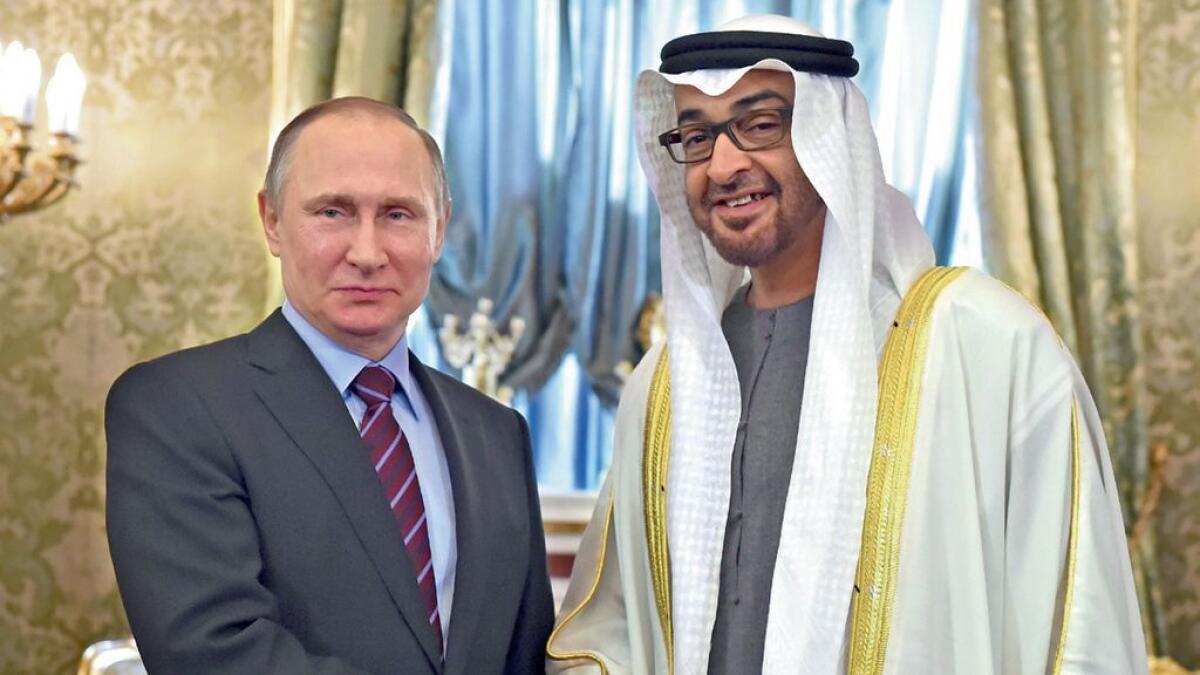 UAE, Russia consider strategic partnership