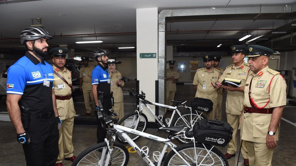 Dubai Police bicycle patrols arrest 83 wanted in 18 months