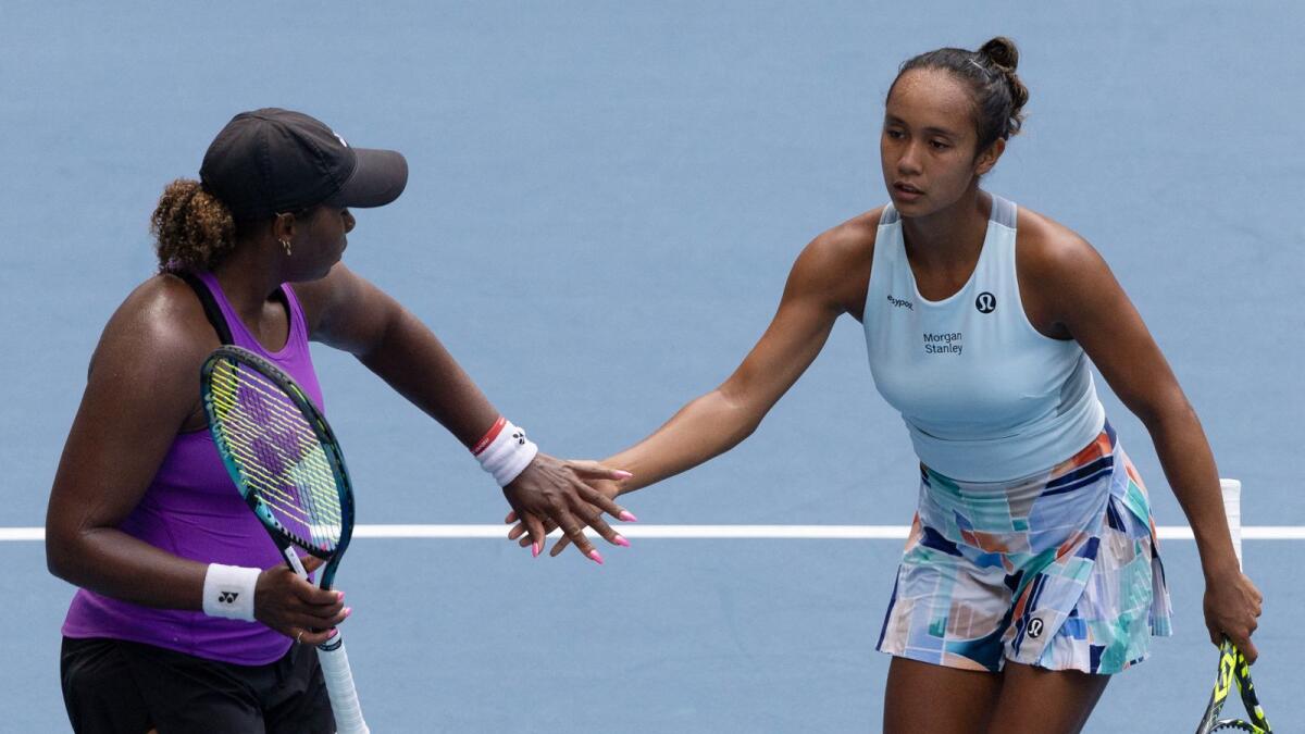 Taylor Townsend (USA) and Leylah Fernandez (FIL-CAN) are one step closer to crowing glory at the French Open. - USA Today