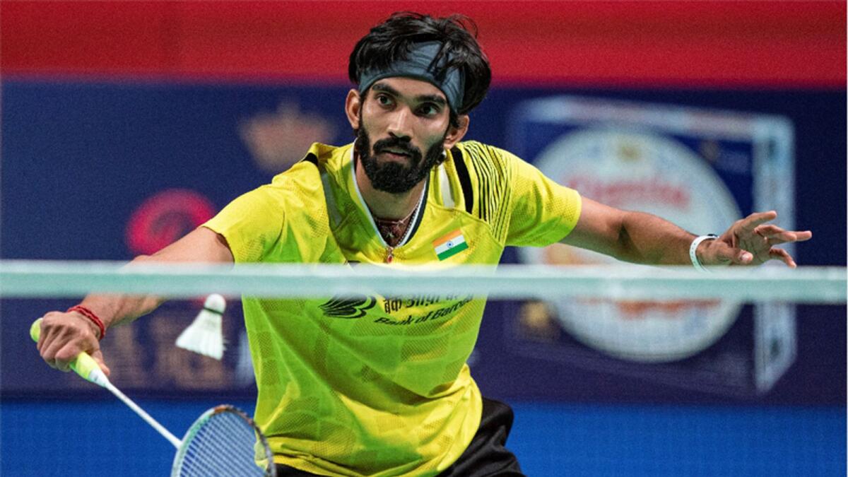 Kidambi Srikanth said he has undergone four tests for Covid-19. — AFP file